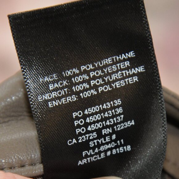 Wilfred Melina Vegan Leather Taupe Pants Sz 0 - Picture 8 of 8